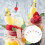 100 Pezzi Decorazioni Frutta Per Cocktail Spiedini In Bamboo Rosso 7