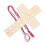 2 Sets Yarn Craft Kit Wooden Cross Weaving Project 3
