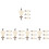 20Pcs Metal Ukulele Pegs White Small Handle Tuning Tools for Ukuleles 7
