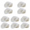 10 Pcs Household Kitten Muzzles Transparent Grooming Head Covers 2