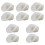 10 Pcs Household Kitten Muzzles Transparent Grooming Head Covers 3