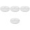 120 Pcs Round Felt Dish Dividers Ceramic Protective Pads 5