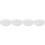 120 Pcs Round Felt Dish Dividers Ceramic Protective Pads 6