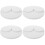 120 Pcs Round Felt Dish Dividers Ceramic Protective Pads 7