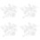 400 Pcs Silicone Earring Backs Patches Discs Pads For Droopy Ears 7