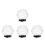 4Pcs Clear Round Cat To Prevent Biting And Licking 11