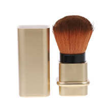 2Pcs Retractable Nail Dust Brush Dome Blush Foundation Brush