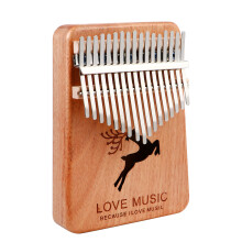 2 Sets 17 Keys Thumb Kalimba Finger Piano Musical Instrument