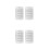2000Pairs Sticky Nylon Adhesive Dots Tape White for Clean Surface Use 6
