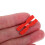 8 Pcs Silicone Pad For Tennis Racket H Shaped 0.5g 3