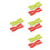 8 Pcs Silicone Pad For Tennis Racket H Shaped 0.5g 7