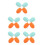 10 Pairs Silicone Drumstick Tips Dampeners For Muting Practice Clack 8