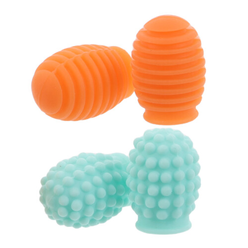 10 Pairs Silicone Drumstick Tips Dampeners For Muting Practice Clack 2
