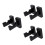 6 Pairs Horizontal Wood Baseball Bat Holder Bracket Rack 11