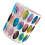 4Pcs Tea Light Holder Mosaic Glass Candle Holder Decor 1