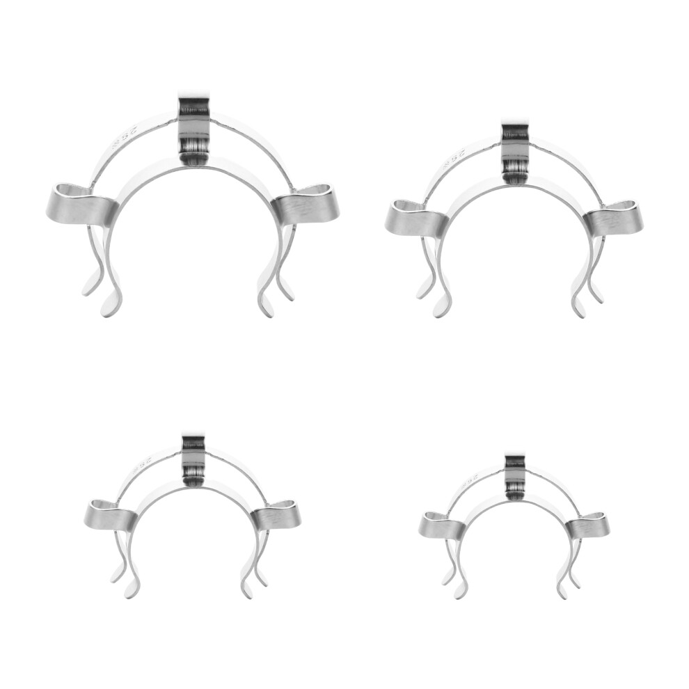 8 Pcs Metal Clip Keck Clamp For Glass Ground Equipment 033200734697