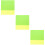 6 Pcs Silicone Rectangular Placemat For Kitchen Table Yellow Green 9