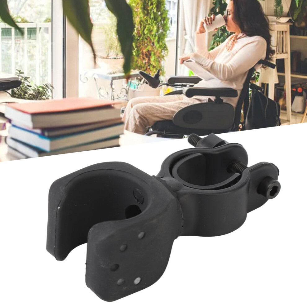 Durable Cane Holder with 360 Rotation for 2.5-3.5cm Tubes & Walkers