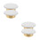 4 Pcs Fire Sprinkler Cover Plate Flange Protector Replacement 5