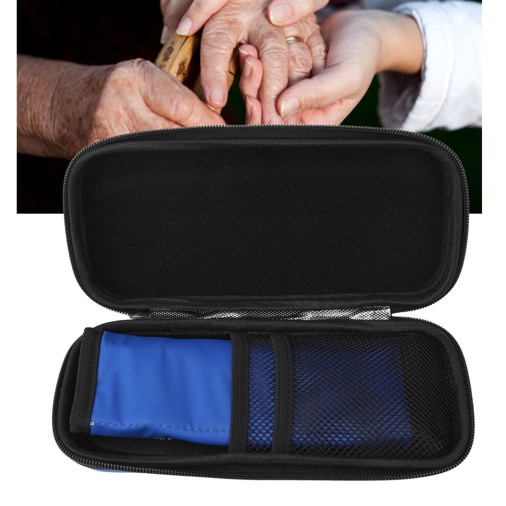 Dark/Blue Insulin Cooler Case With Liner Storage Bag For Diabetic Pens