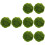 8 Pcs Simulated balls Artificial Topiary Ball Ornament 8