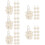 50 Pcs Woven Rattan Flower And Vegetable Handheld Baskets 11
