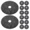 60 Pcs 25cm Nonwoven Tree Mulch Ring For Garden Root Protection 1