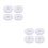 8 Pcs Dustproof Anti Static Polyester Mesh Hat For Men And Women 7