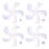 4Pcs 16 Inch 5 Leaves Universal Floor Fan 7