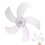 4Pcs 16 Inch 5 Leaves Universal Floor Fan 3