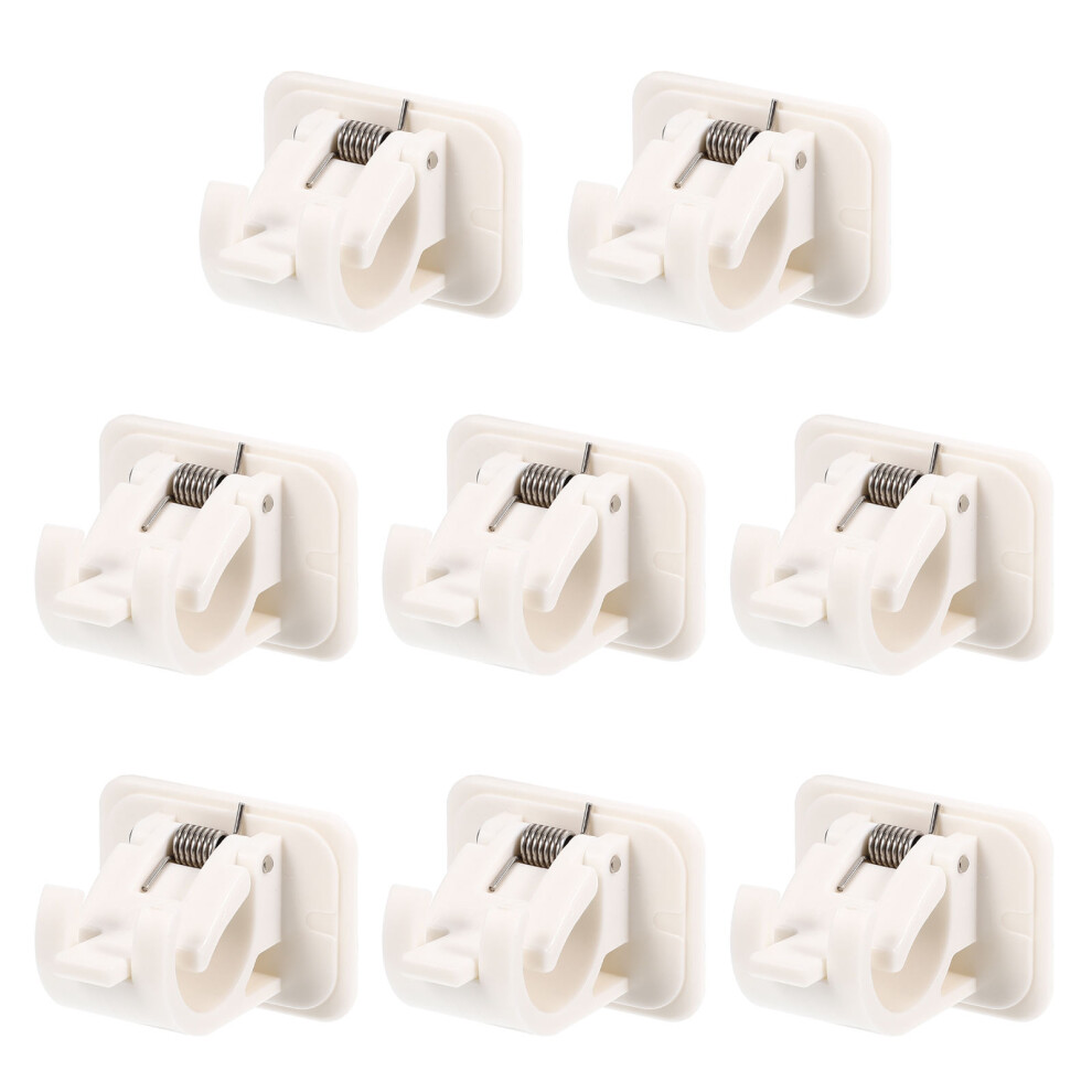 32 Pcs Self Adhesive Curtain Rod Brackets And Hooks-image-OPC-PKXHXVP-NEW