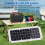 Solar Panel Kit 30W 18V with Dual Output USB & 12V/24V Controller for Camping 8