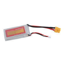 7,4V 1500mAh 45C LiPo-Akku für RC-Flugzeuge, 2S, 70x35x17mm