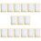 15 Pcs Wooden Paper Making Mold Frame Screen Mesh Kit For Diy Craft 11