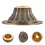 5Pcs Handheld Prayer Wheel Stand Copper Holder With Base 11