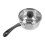 1Pc Stainless Heating Pot With Lid For Milk And Cooking 1