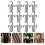 20pcs Cotton Slipper Multifunctional Drying Racks Hanging Shoe Racks 3