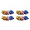 12 Pcs Cheerleading Pom Poms With Handles Plastic Dance Party Decor 4