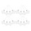32 Pcs Clear Fillable Christmas Ornaments Transparent Shatterproof 2
