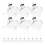 32 Pcs Clear Fillable Christmas Ornaments Transparent Shatterproof 3