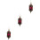 3Pcs Hanging Metal Candle Holder Moroccan Tea Light Stand 7