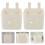8 Pcs Hanging Basket Kitchen Storage Plastic Holder Home Supplies 7