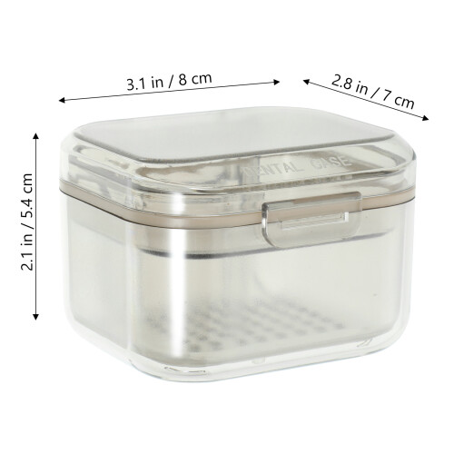 Box Plastic Denture Case Container 2