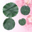 3 Sets Of 8Pcs Artificial Lotus Leaf Eva Stage Props Green 11