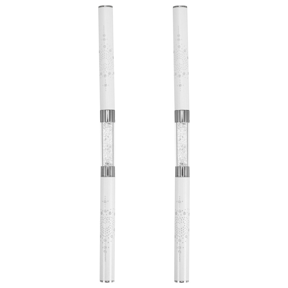 Aboofan 2Pcs Nail Art Liner Brushes Professional Gel Polish Painting Pen