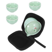1 Set Porcelain Kung Fu Gaiwan Tea Cup With Lid