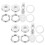 8Sets Pressure Cooker Float Valve Replacement Kit Kitchen Use 3