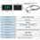 (As Shown, C) LED Meter with EGT Sensor Temperature Sensor Soldering Bundle Kit Adiustable Function Compatible Pt1-Good 5