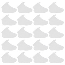 200 Pcs Disposable Foot Mask Covers For Foot Soak And Care (White)