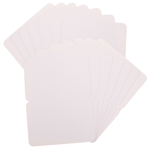 100 Pcs Blank Kraft Paper Message Diy 1
